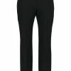 Alexander McQueen cropped lace-trimmed trousers