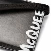Alexander McQueen logo-print leather smartphone case