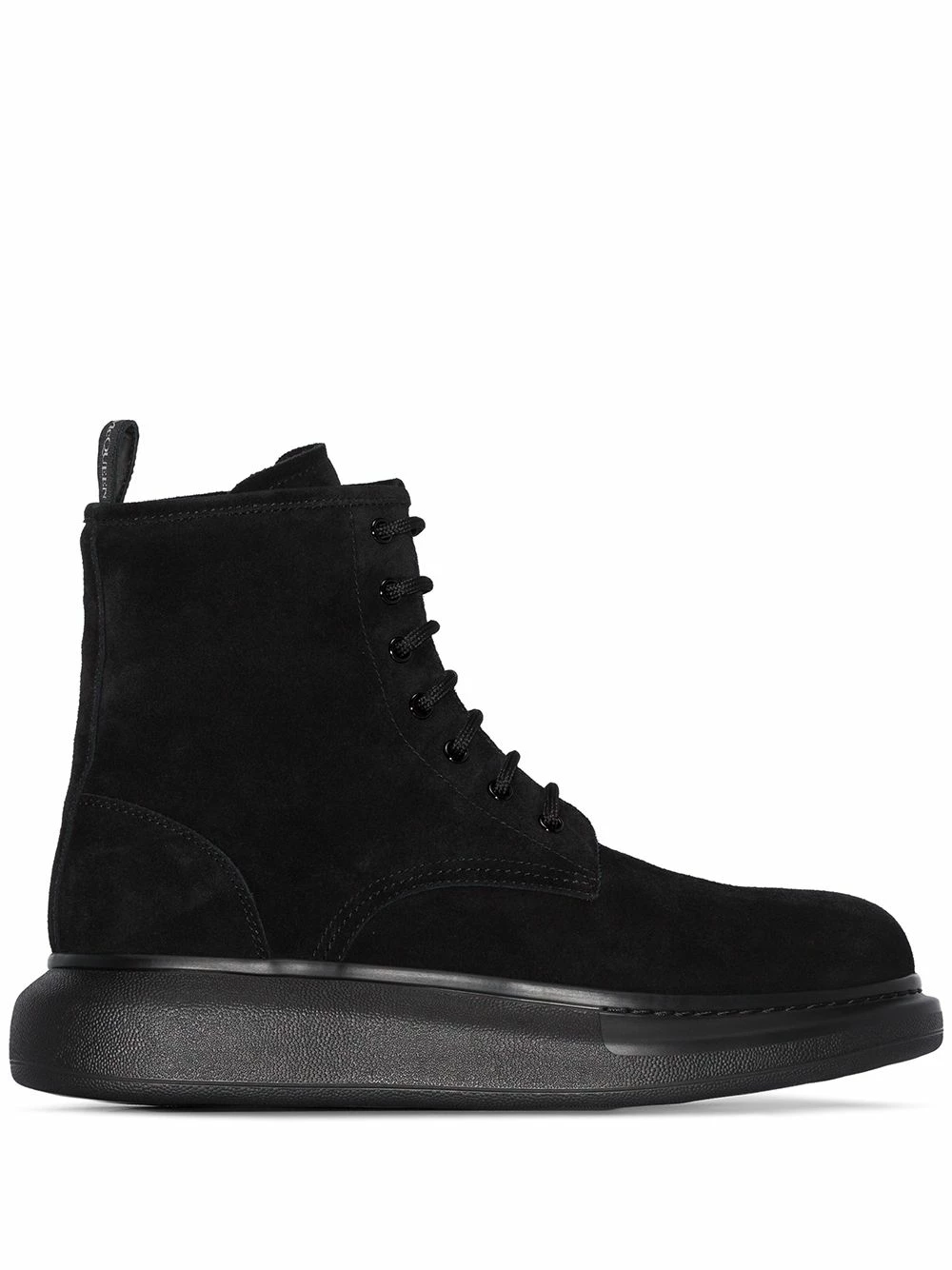 Alexander McQueen Hybrid lace up ankle boots 1 Alexander McQueen Hybrid lace-up ankle boots