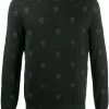 Alexander McQueen multiple skulls jumper