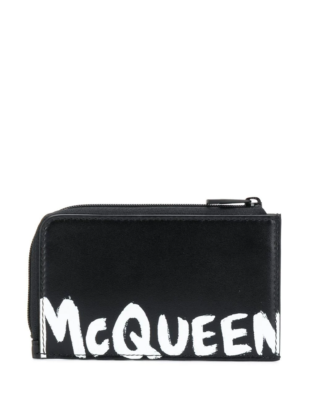 Alexander McQueen Logo print coin pouch cardholder 1 Alexander McQueen logo print coin pouch cardholder