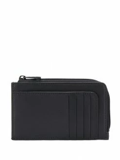 Alexander McQueen logo print coin pouch cardholder