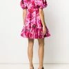 Alexander McQueen abstract floral print dress
