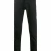 Alexander McQueen side tape straight jeans