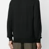 Alexander McQueen logo patch knitted jumper