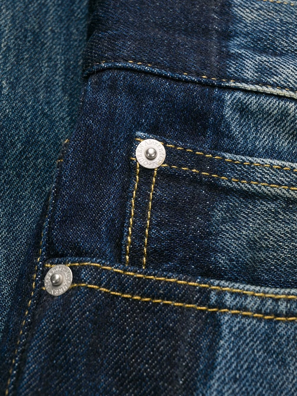 Alexander McQueen Side tape straight leg jeans 6 Alexander McQueen side tape straight-leg jeans