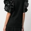 Alexander McQueen ruffled sleeve top