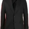 Alexander McQueen side-stripe blazer