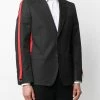 Alexander McQueen side-stripe blazer