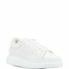 Alexander McQueen Oversized shearling-trimmed sneakers