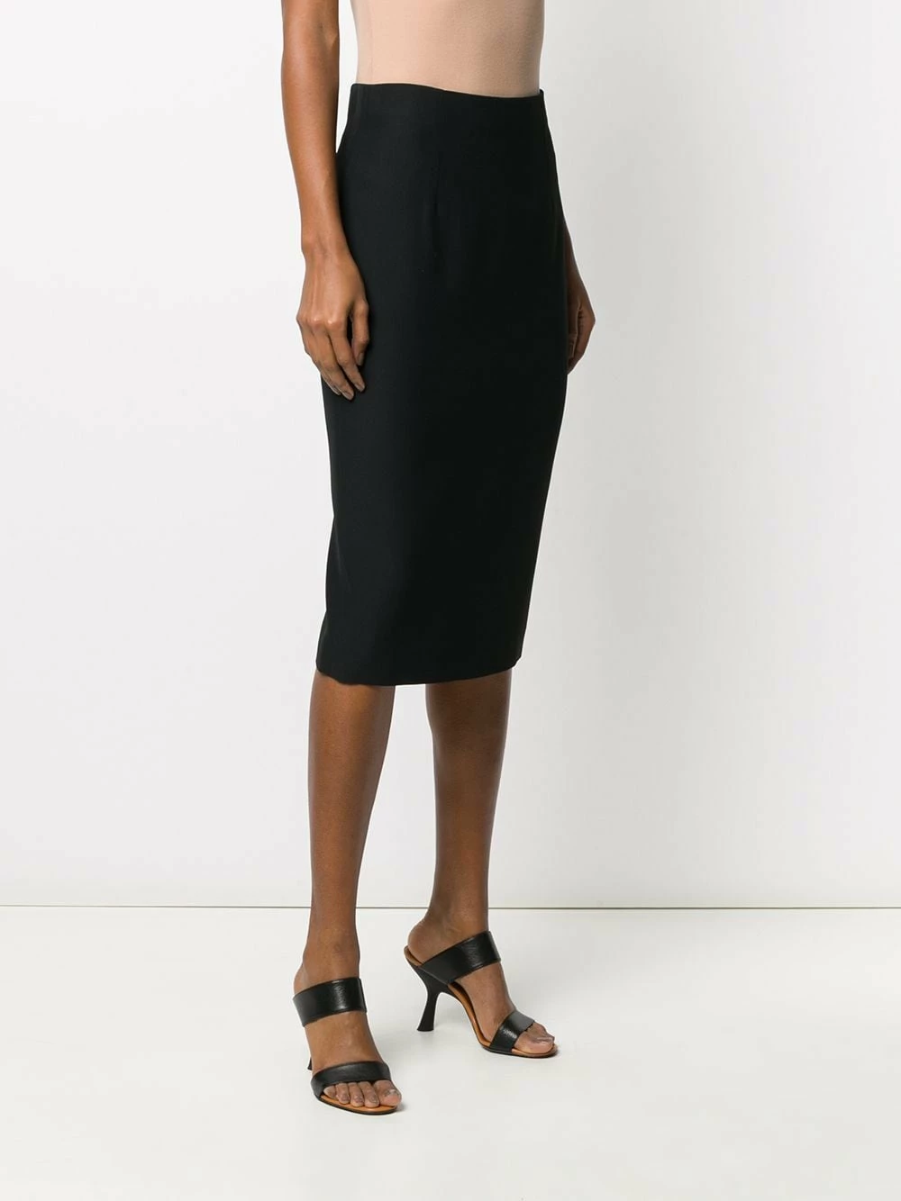 Alexander McQueen Skinny fit pencil skirt 3 Alexander McQueen skinny fit pencil skirt