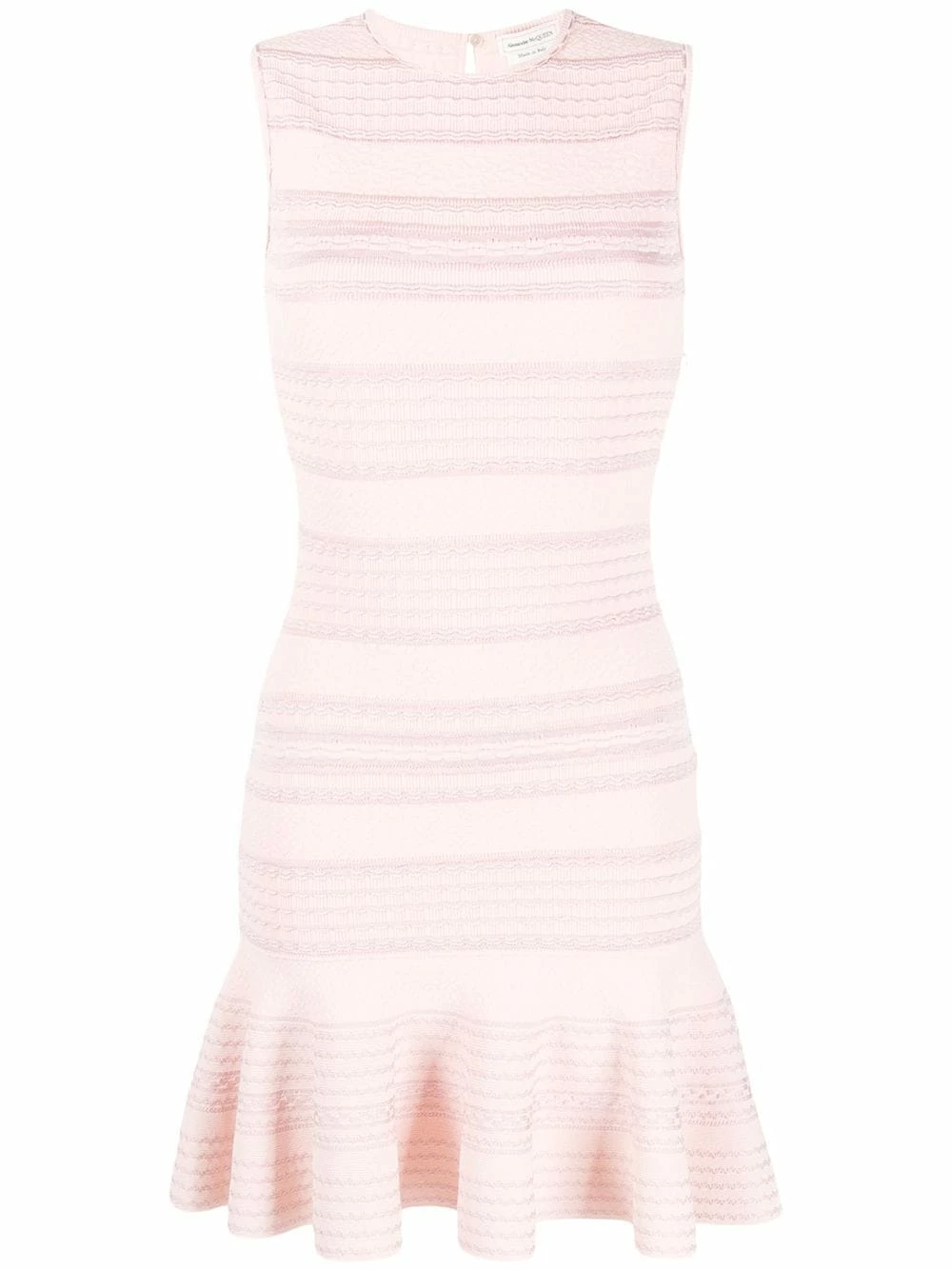 Alexander McQueen Scalloped peplum dress 1 Alexander McQueen scalloped peplum dress