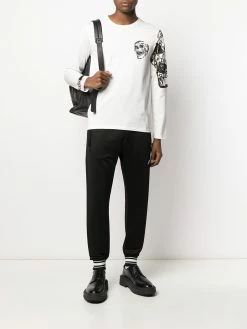 Alexander McQueen cotton-blend logo sweatpants