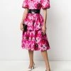 Alexander McQueen Endangered Flower print ruffle dress