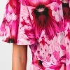Alexander McQueen flower print tea dress