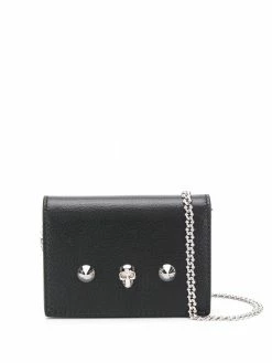 Alexander McQueen mini Skull and Stud crossbody bag
