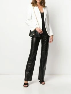 Alexander McQueen structured shoulder blazer