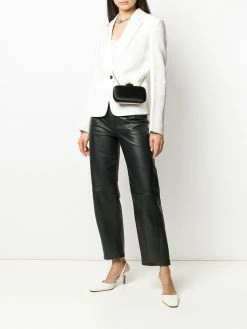 Alexander McQueen embellished spider box clutch