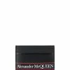 Alexander McQueen striped logo cardholder