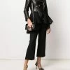 Alexander McQueen lace peplum biker jacket