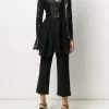 Alexander McQueen lace peplum biker jacket