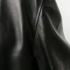 Alexander McQueen lambskin zipped bomber jacket