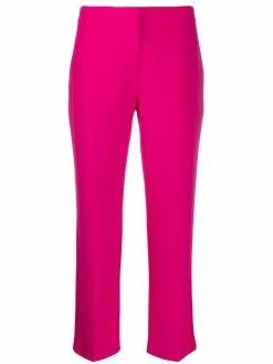 Alexander McQueen straight cropped trousers