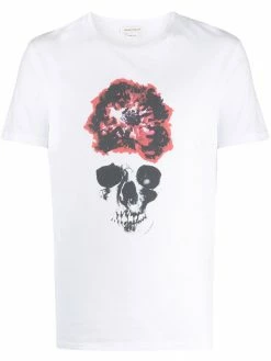Alexander McQueen graphic skull print T-shirt