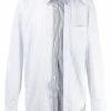 Alexander McQueen striped layered shirt