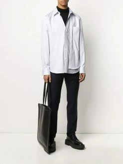 Alexander McQueen striped layered shirt