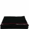 Alexander McQueen jacquard logo beach towel