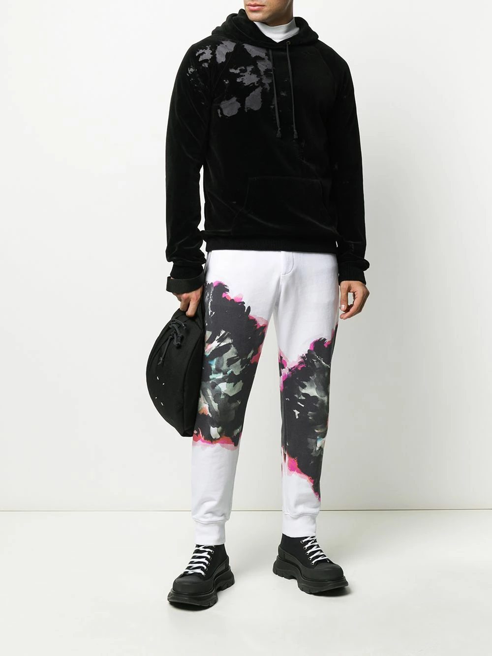 Alexander McQueen Abstract print track pants 2 Alexander McQueen abstract print track pants