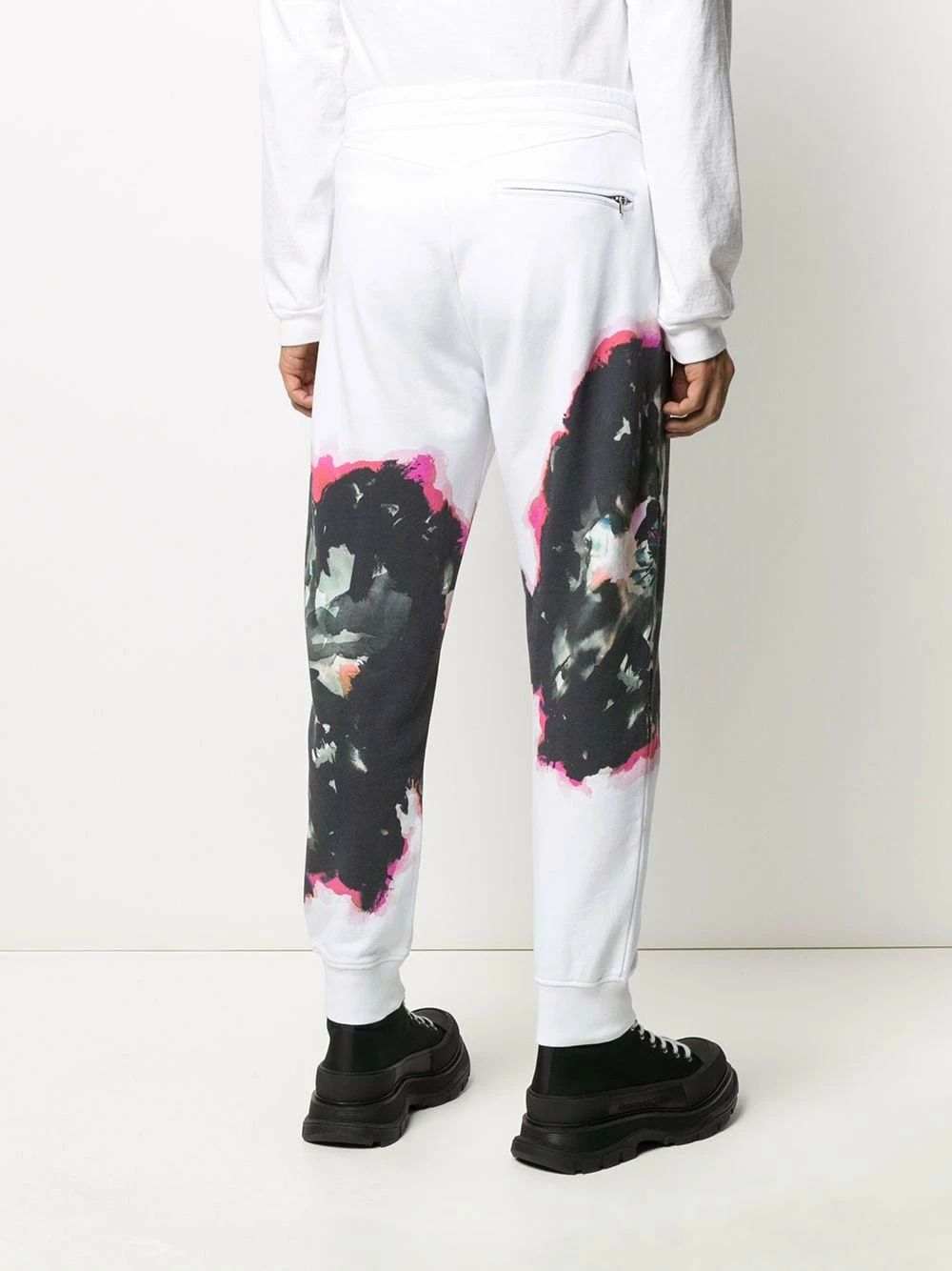 Alexander McQueen Abstract print track pants 4 Alexander McQueen abstract print track pants