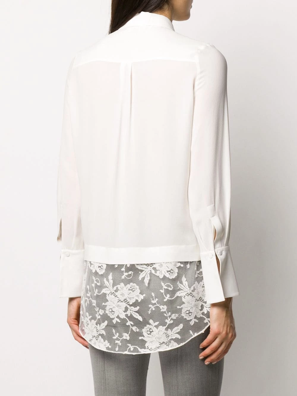 Alexander McQueen Lace detail blouse 4 Alexander McQueen lace detail blouse