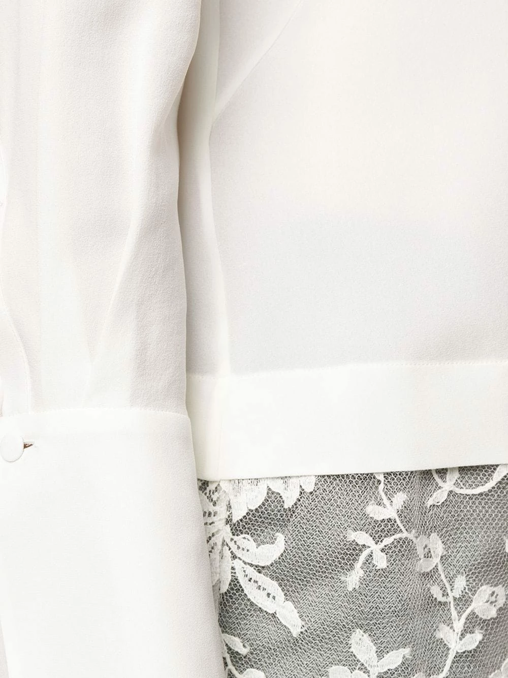 Alexander McQueen Lace detail blouse 5 Alexander McQueen lace detail blouse