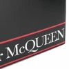 Alexander McQueen flat lettering logo printed clutch