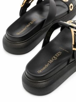 Alexander McQueen leather sandals