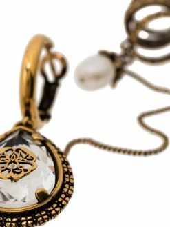 Alexander McQueen charm seal droplet ear cuff