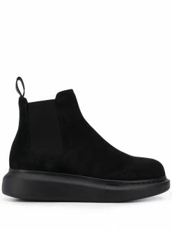 Alexander McQueen oversized-sole ankle boots