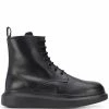 Alexander McQueen oversized lace-up ankle boots