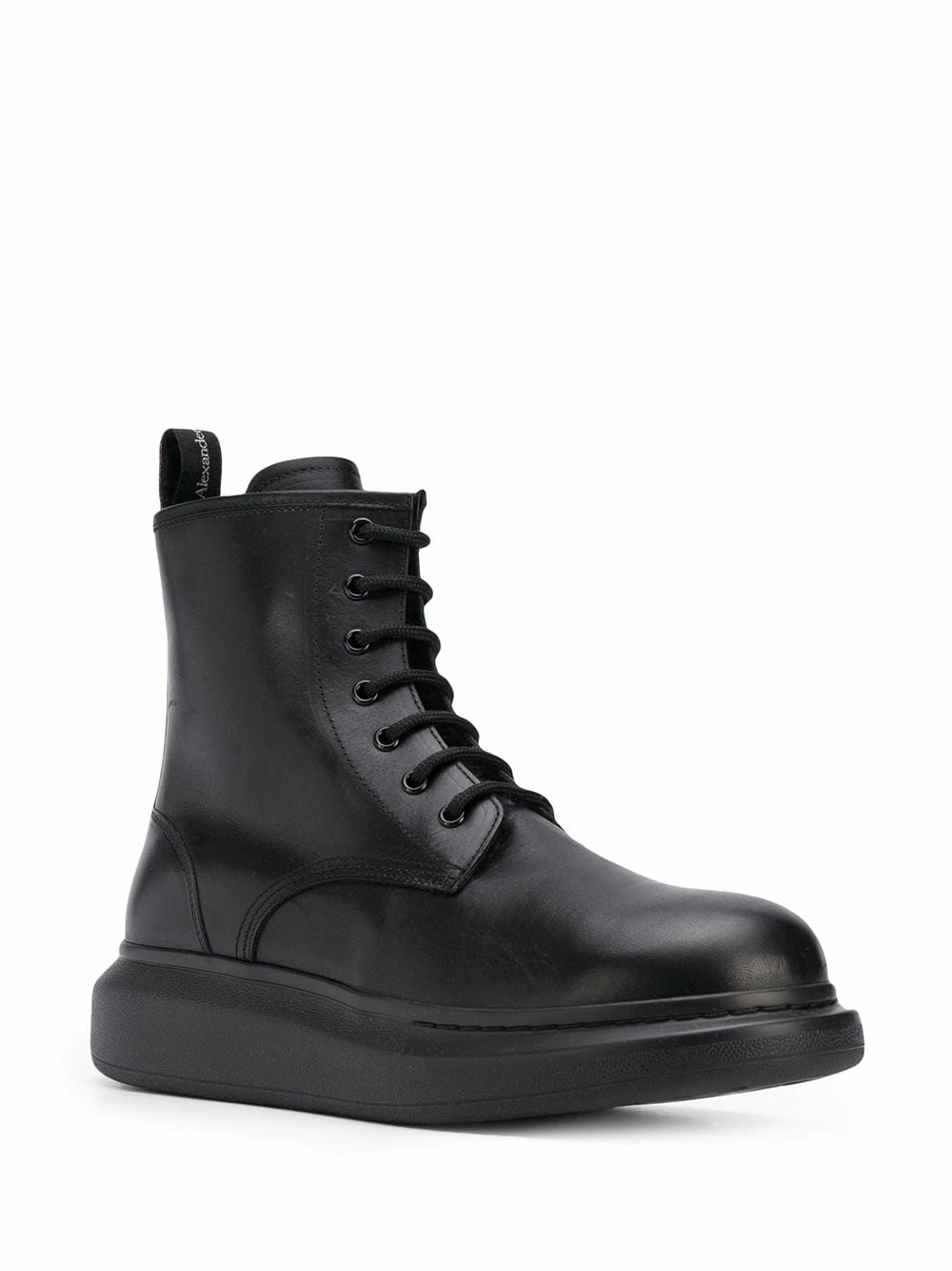 Alexander McQueen Oversized lace up ankle boots 2 Alexander McQueen oversized lace-up ankle boots