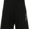 Alexander McQueen embroidered track shorts