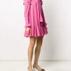 Alexander McQueen tie-neck ruffle dress
