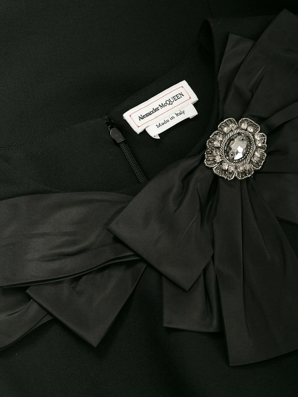 Alexander McQueen Bow embellished pencil dress 6 Alexander McQueen bow-embellished pencil dress
