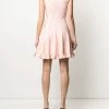 Alexander McQueen flared knit dress