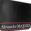 Alexander McQueen logo clutch bag