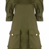 Alexander McQueen military style mini dress