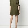 Alexander McQueen military style mini dress