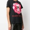 Alexander McQueen Skull and flower print T shirt 7 Alexander McQueen skull and flower print T-shirt