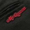 Alexander McQueen embroidered logo patch track trousers